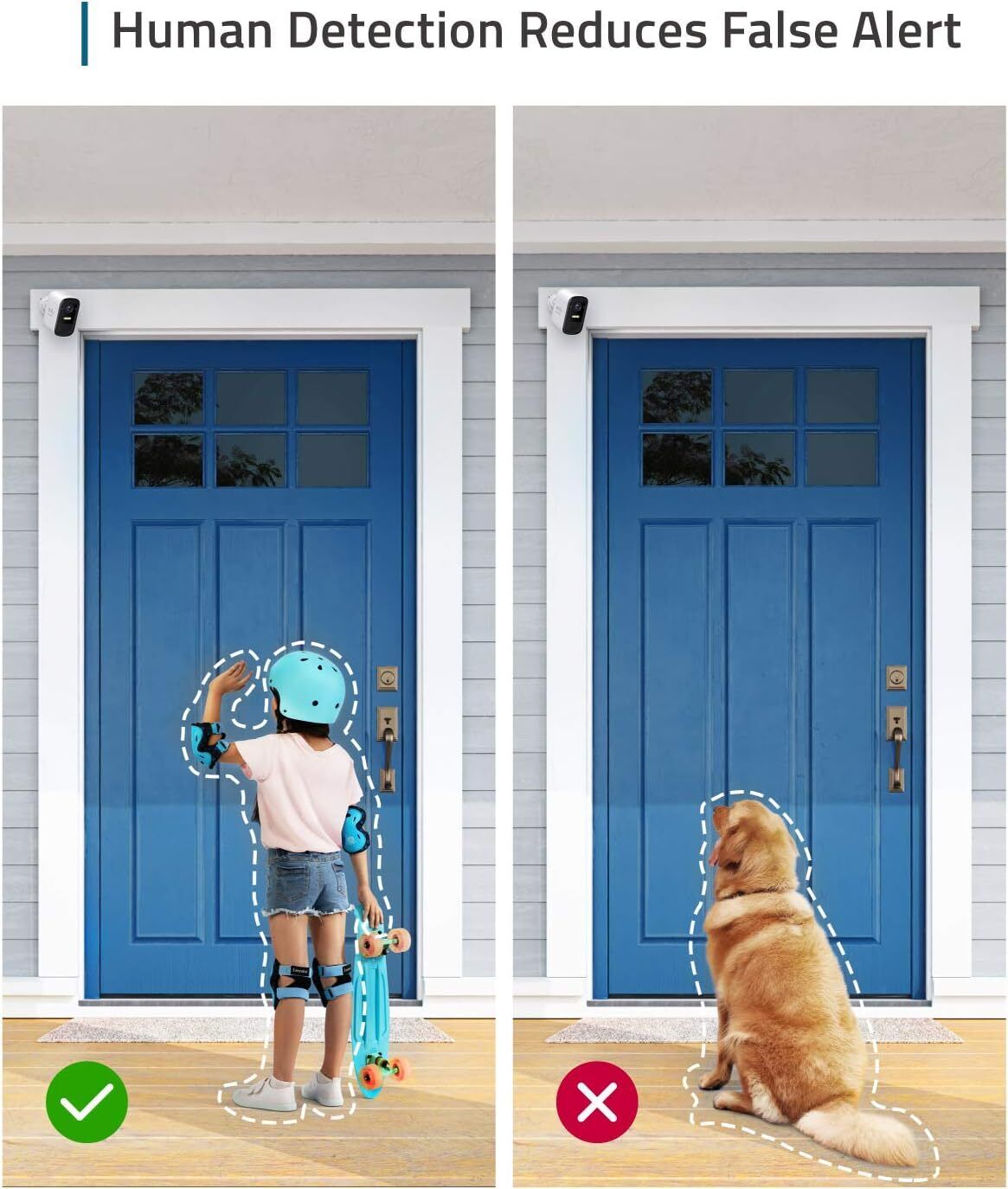 eufyCam 2C Security Camera Outdoor, Home Security Camera Systems, plus 3 Mounts