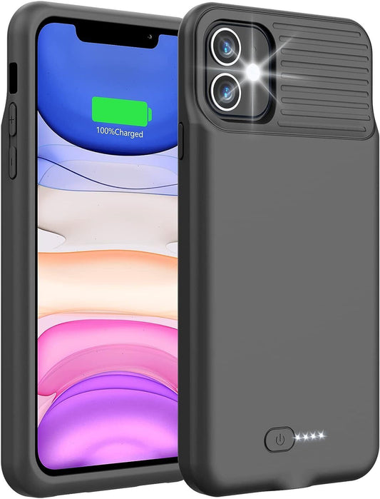 Battery Case for iPhone 11/XR, ATGIH Real 6000mAh Slim Portable Protective Charg