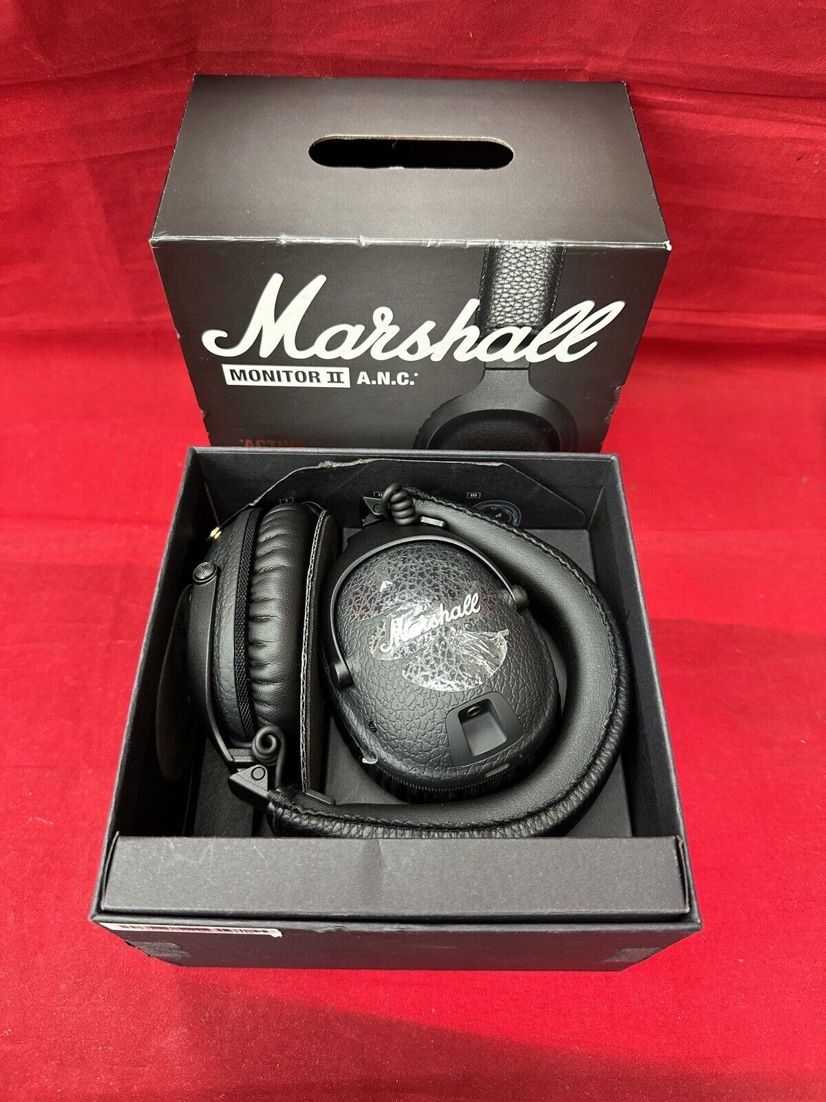 Marshall Monitor II A.N.C Wireless Headband Headset - Black