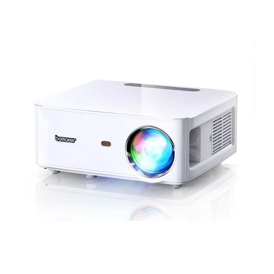 Bomaker Cinema 500 Max Native 1080P LED Projector, 400 ANSI Lumens, 5.8G wifi