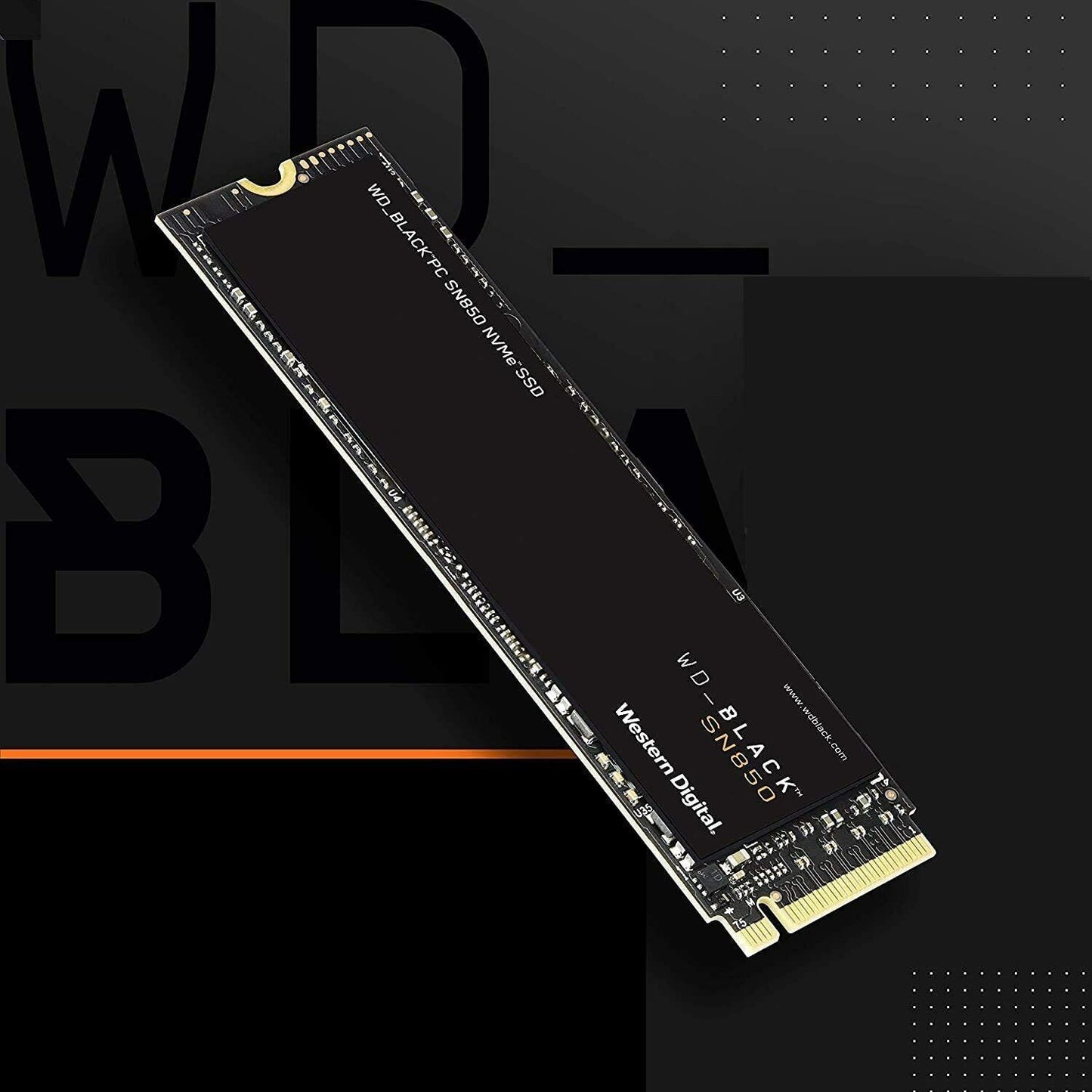 Western Digital Black SN850 500GB M.2 NVMe Internal SSD (WDS500G1X0E-00AFY0)