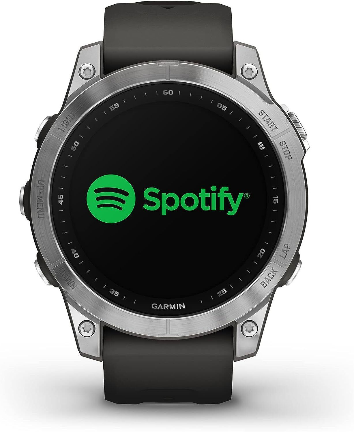 Garmin fēnix 7 Multisport GPS Watch, Silver with Graphite Band