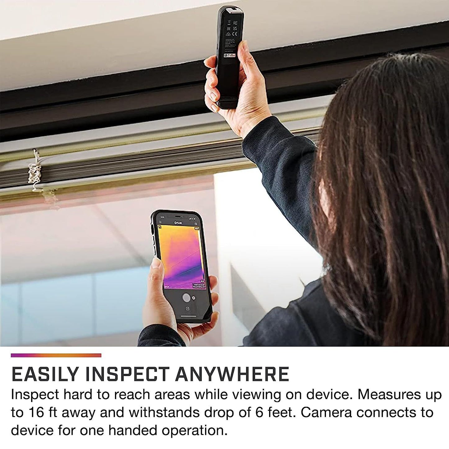 Teledyne FLIR One Edge Pro Wireless Thermal Camera – iOS & Android