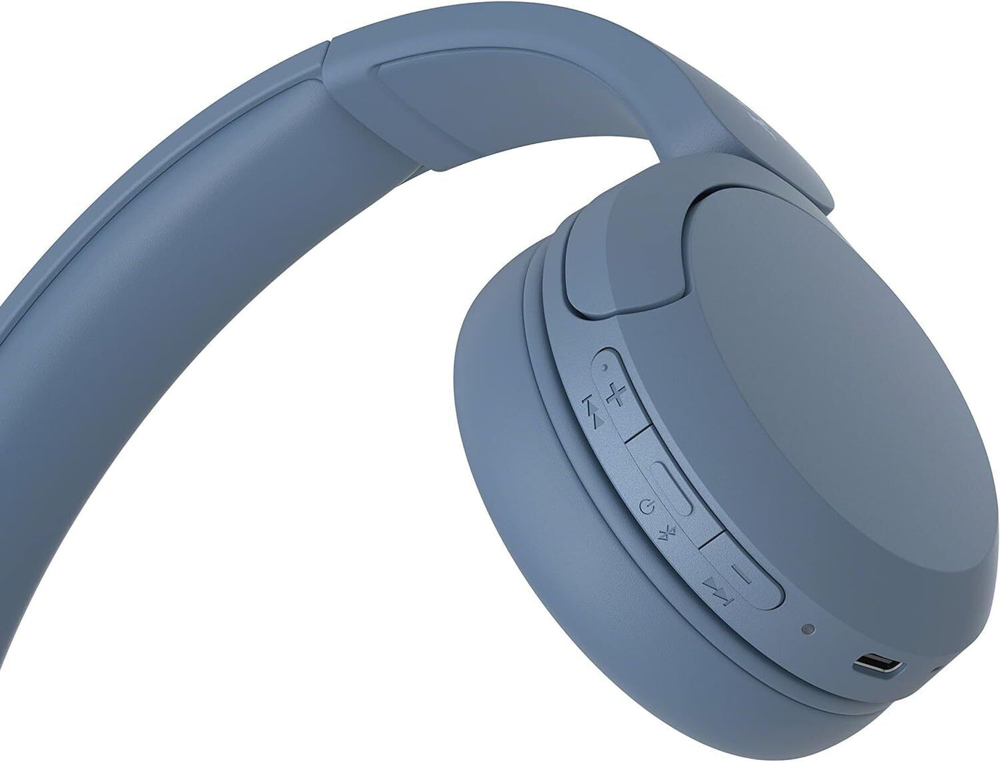 Sony WH-CH520 On-ear headset Bluetooth (1075101) Stereo Blue Microphone