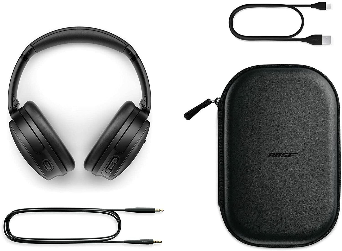 Bose QuietComfort 45 Bluetooth wireless noise cancelling headphones with microp