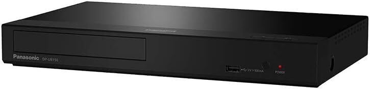 Panasonic DP-UB150EB-K 4K Ultra HD Blu-Ray Player with HDR10+ Black Compact