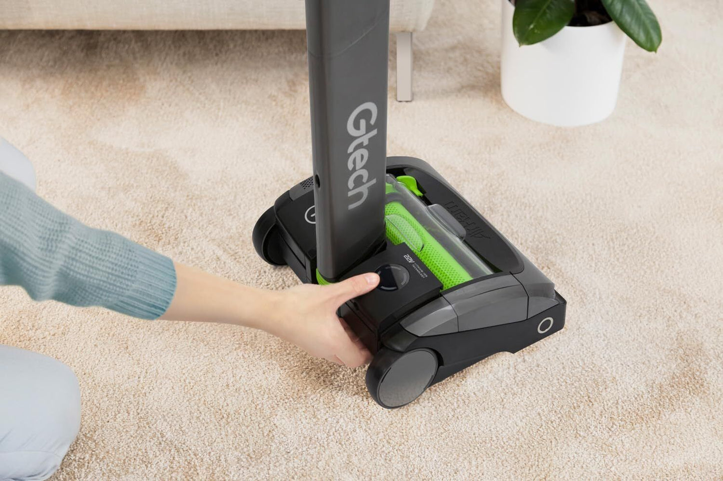 Gtech AirRAM MK2 | Lightweight Cordless Vacuum Cleaner for Carpets, Hard Floor,