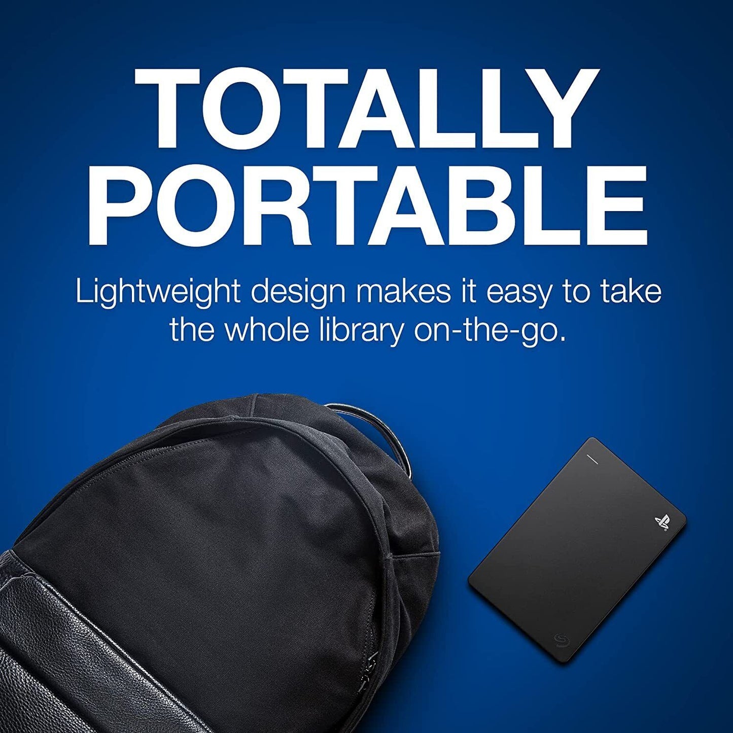 Seagate Game Drive for PS4 and PS5, 2TB, Portable External Hard Drive