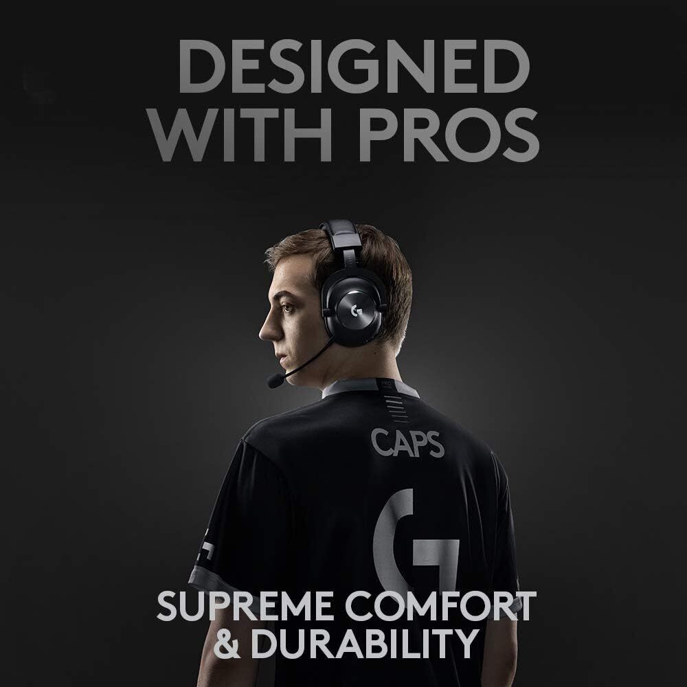 Logitech Pro X Wireless Gaming Headset - Black