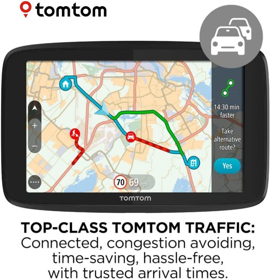 TomTom GO Essential 6 Inch Navigation System - Black