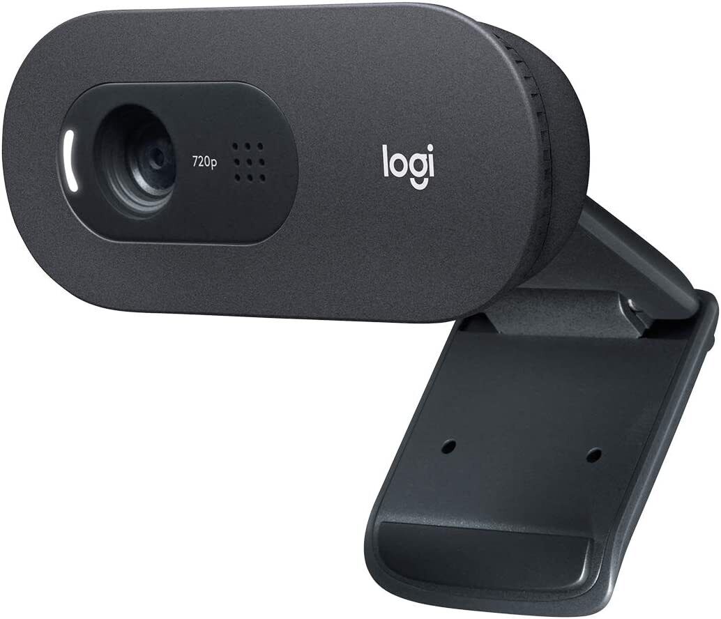Logitech C505 HD Webcam - 720p HD External USB Camera for Desktop or Laptop
