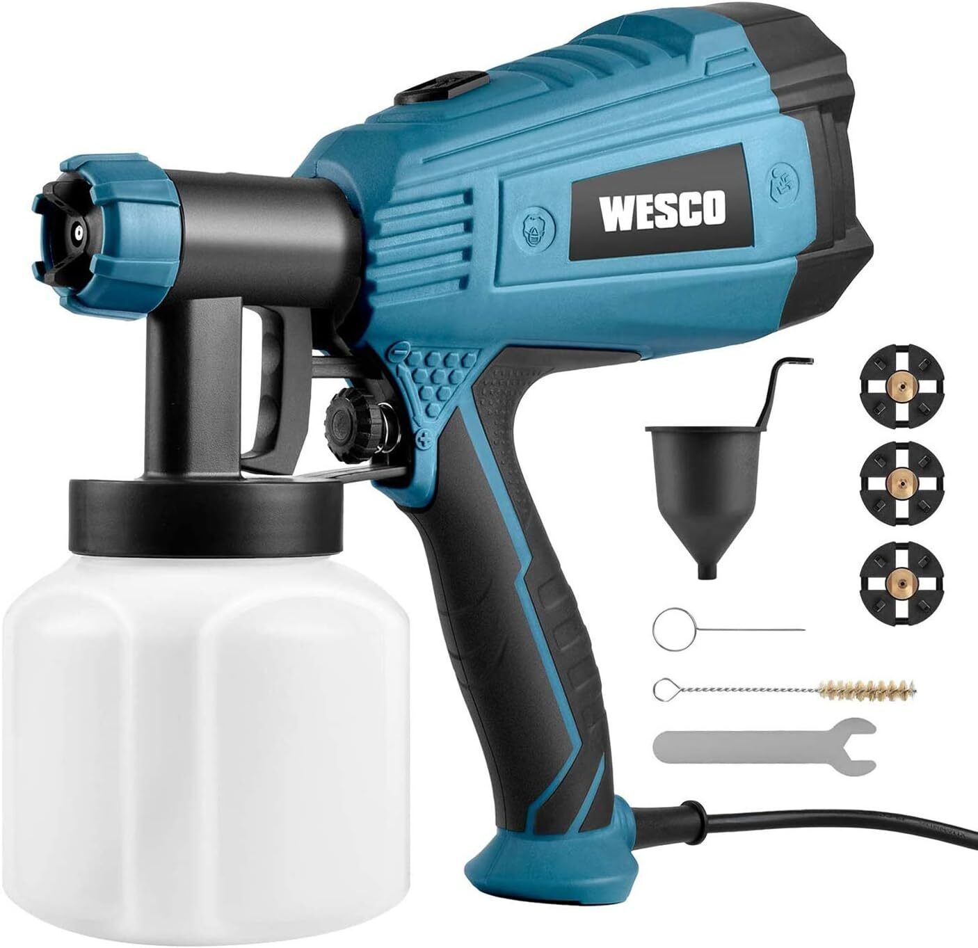 Wesco Paint Sprayer Spray Gun 500W Mains Corded 800ml Electric 230V NEW WS5585
