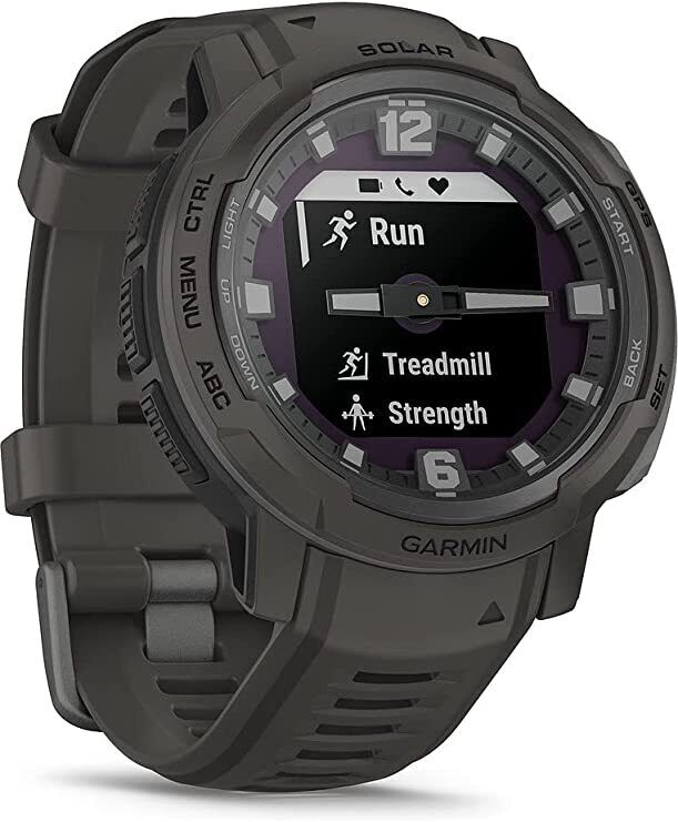 Garmin Tactical Instinct Crossover Solar Exclusive Black Smart Watch 010-02730-0