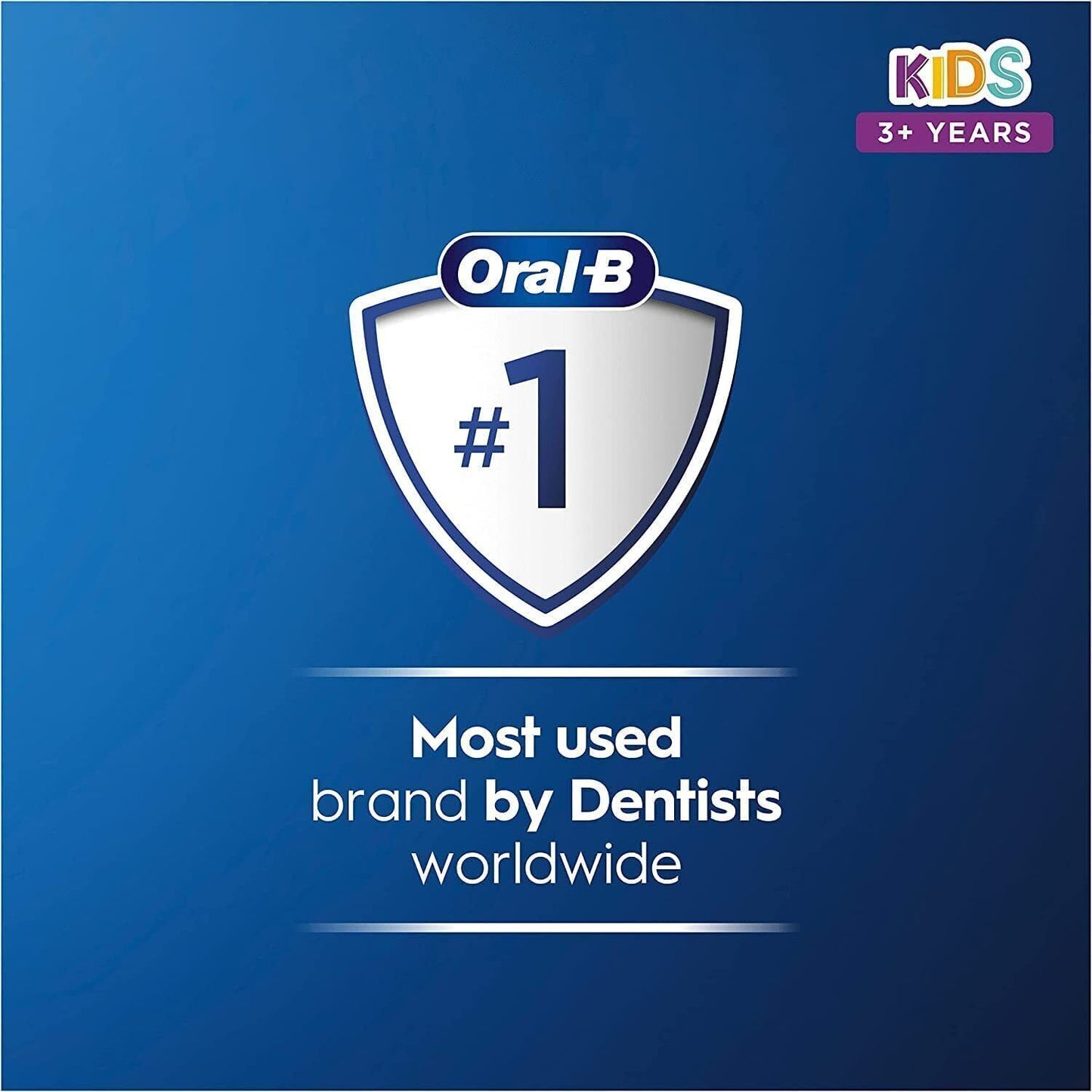 Oral-B Kids Electric Toothbrush, 1 Head, Travel Case, x4 Disney stickers