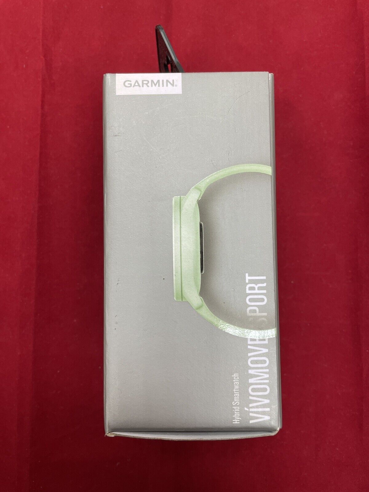 Garmin vívomove Sport Hybrid Smartwatch with Hidden Touchscreen Display, Mint