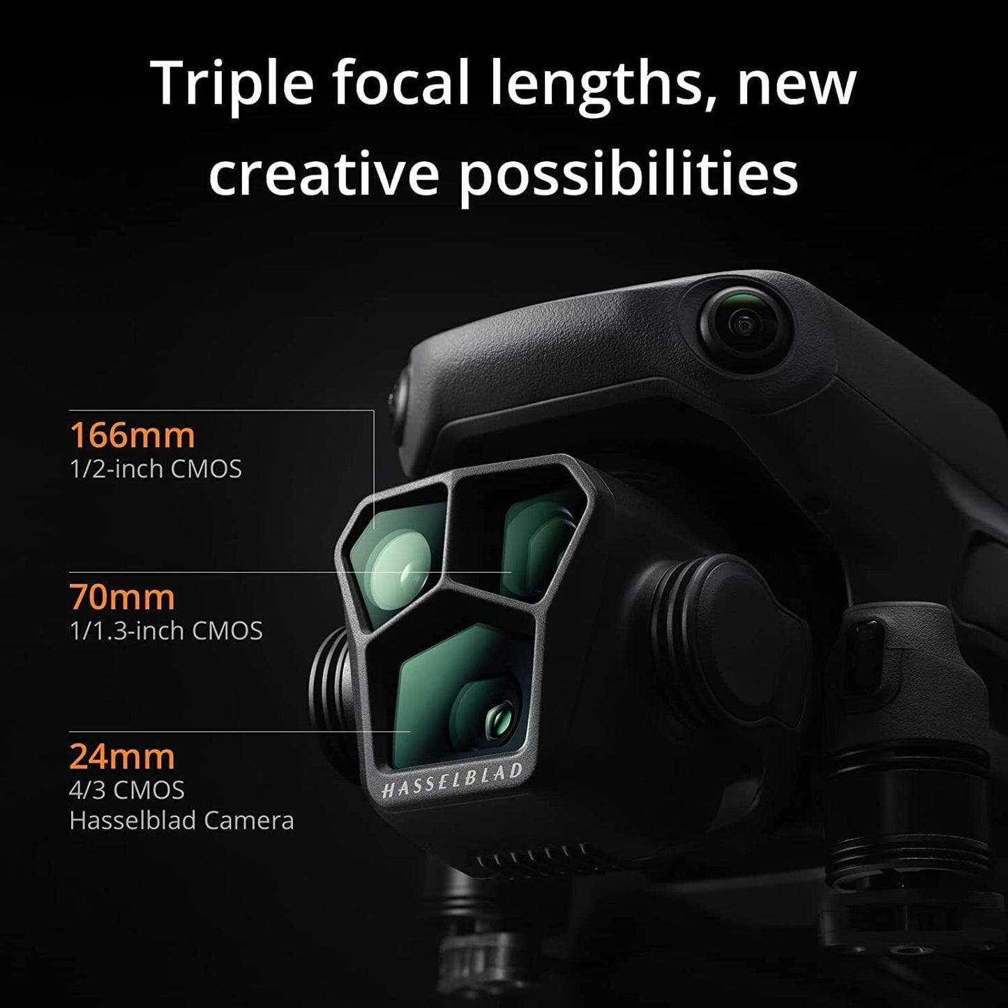 DJI Mavic 3 Pro Fly More Combo Camera Drone (with RC Remote)