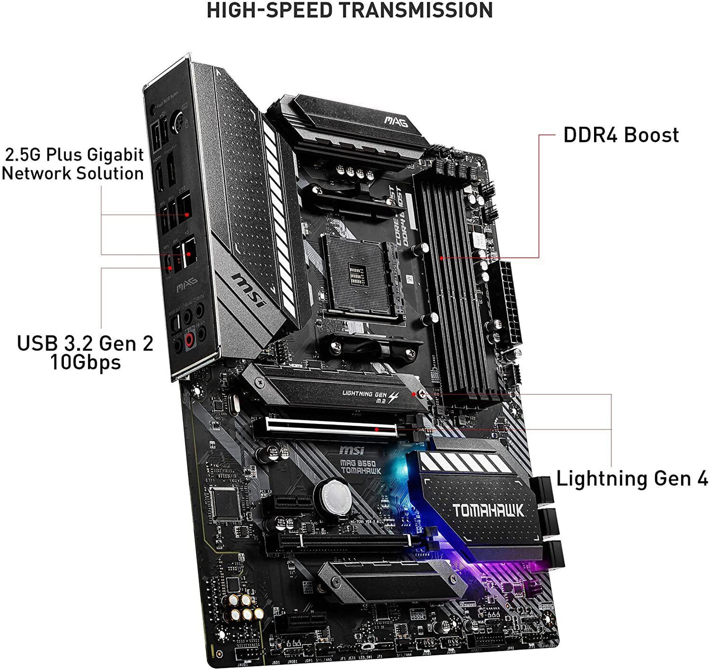MSI MAG B550 TOMAHAWK Motherboard ATX