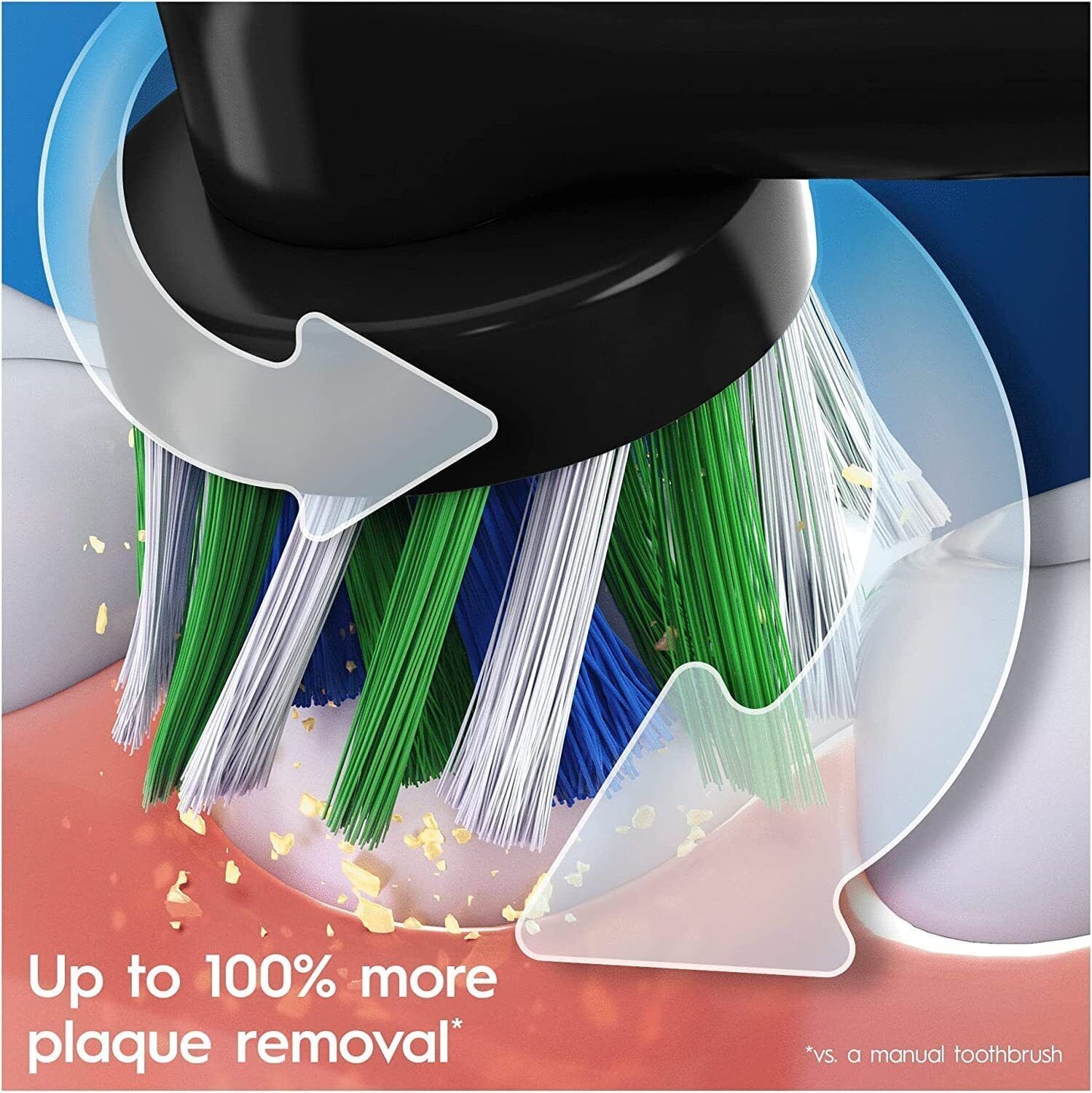 Oral-B Vitality Pro 2x Electric Toothbrushes, 2 Toothbrush Heads