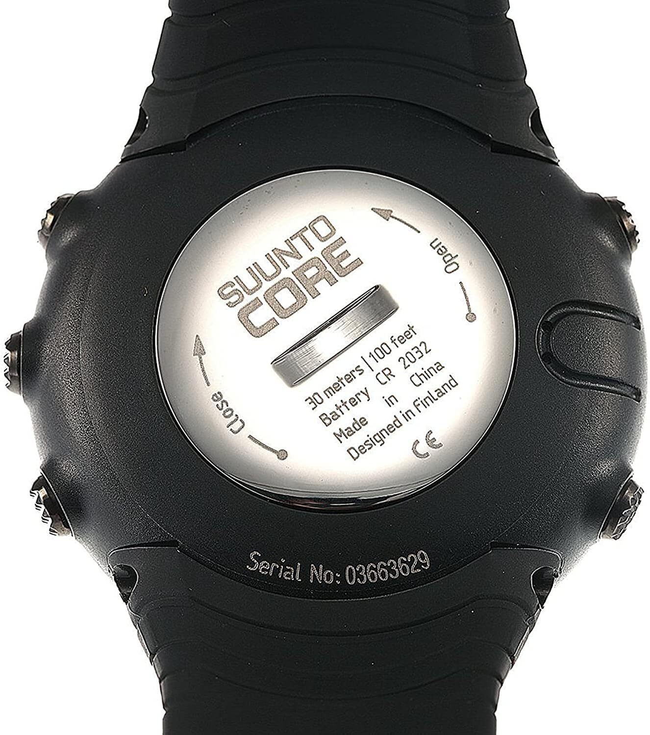 Suunto Core Outdoor Watch - Altimeter, Barometer, Compass - Black