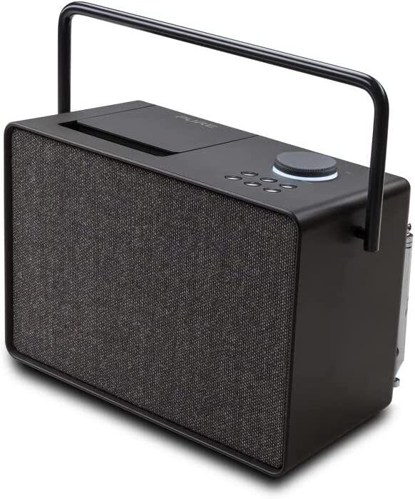 PURE EVOKE PLAY DAB+ FM SMART BLUETOOTH ALARM WIFI INTERNET RADIO BLACK