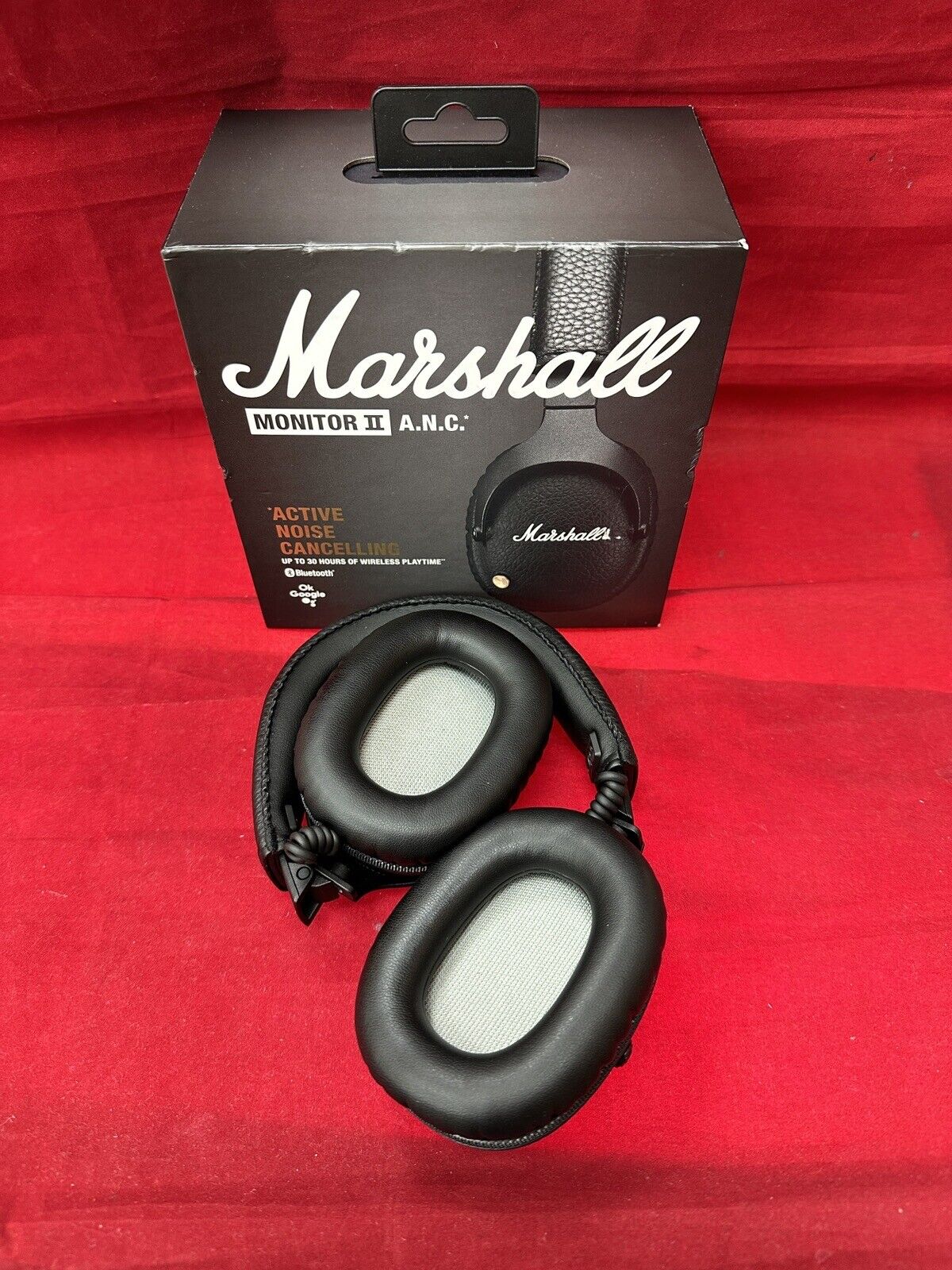 Marshall Monitor II A.N.C Wireless Headband Headset - Black