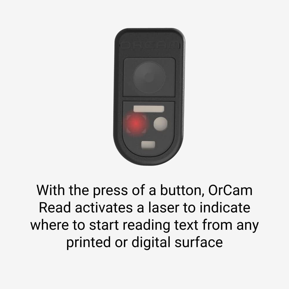 OrCam Read Smart - Artificial Intelligence (AI) Assistive Reader