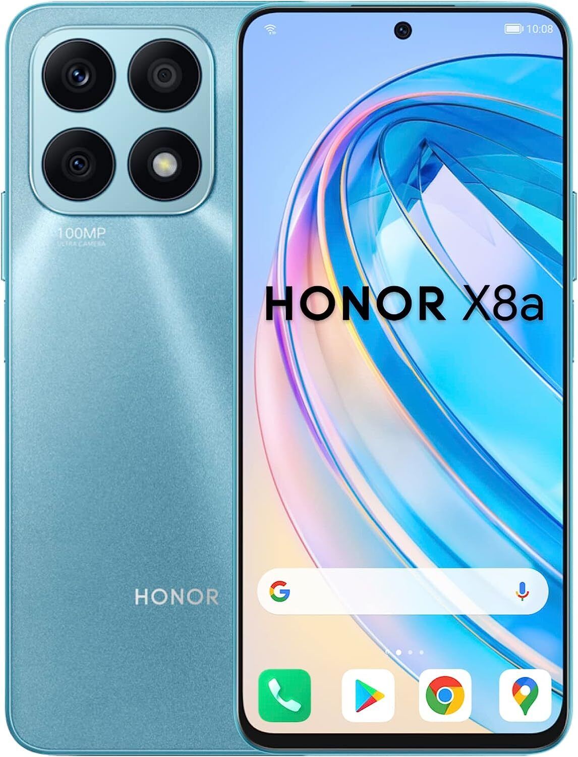 HONOR X8a Mobile Phone Unlocked, 100MP Triple Camera