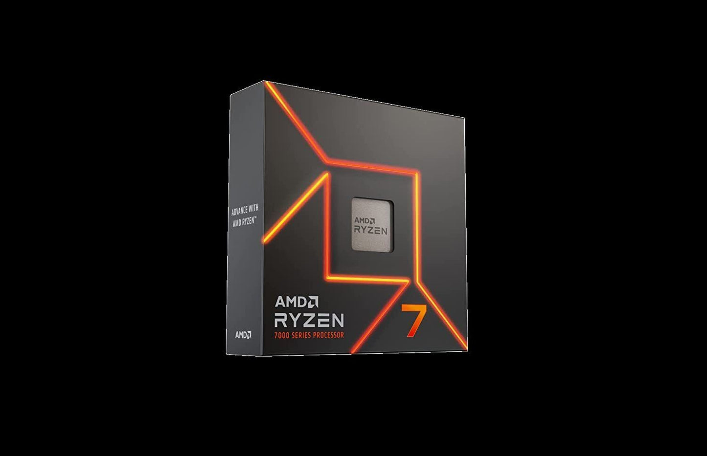 AMD Ryzen 7 7700X Desktop Processor 8-core/16-thread, 40MB cache, up to 5.4 GHz