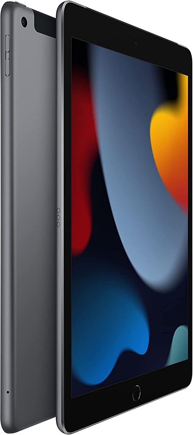 Apple iPad 9th Gen. 64GB, Wi-Fi + 5G (Unlocked), 10.2 in - Space Grey