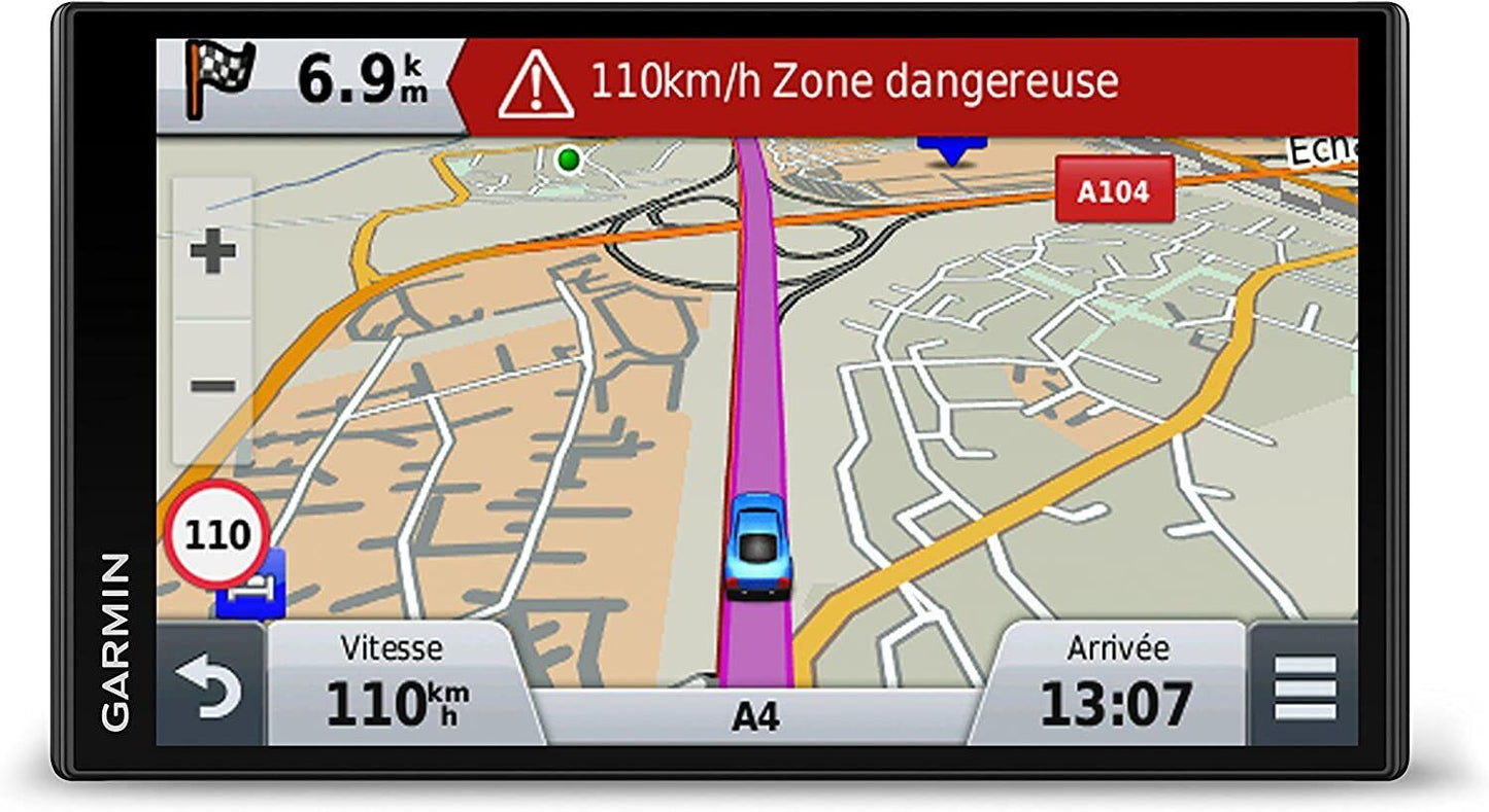 Garmin DriveSmart 65 MT-S 6.95 Inch Sat Nav Map Updates for UK, Ireland and Full