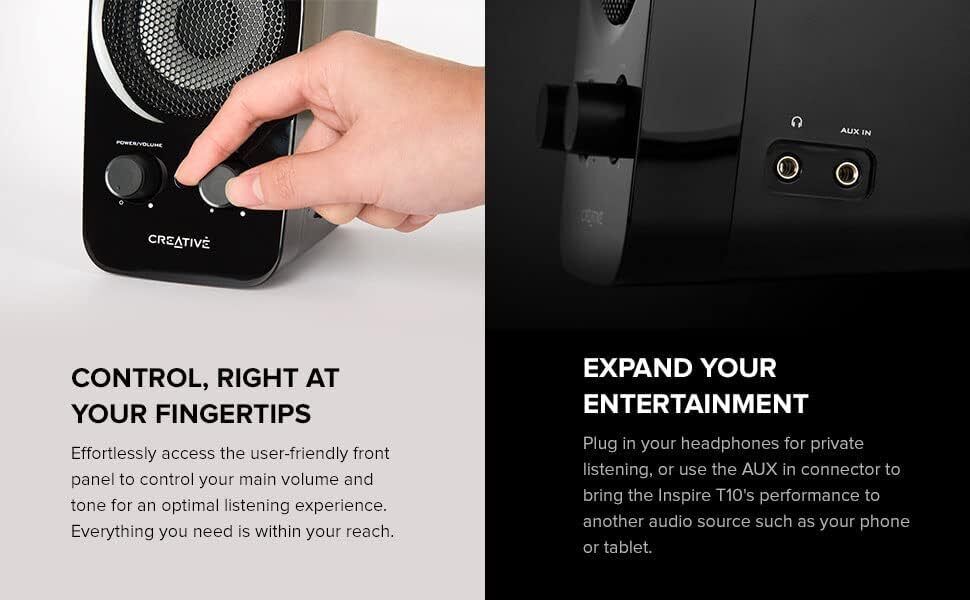 Creative Inspire T10 Multimedia Speakers