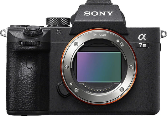 Sony Alpha A7 III 24.2 MP Mirrorless Camera - Black (Body Only)