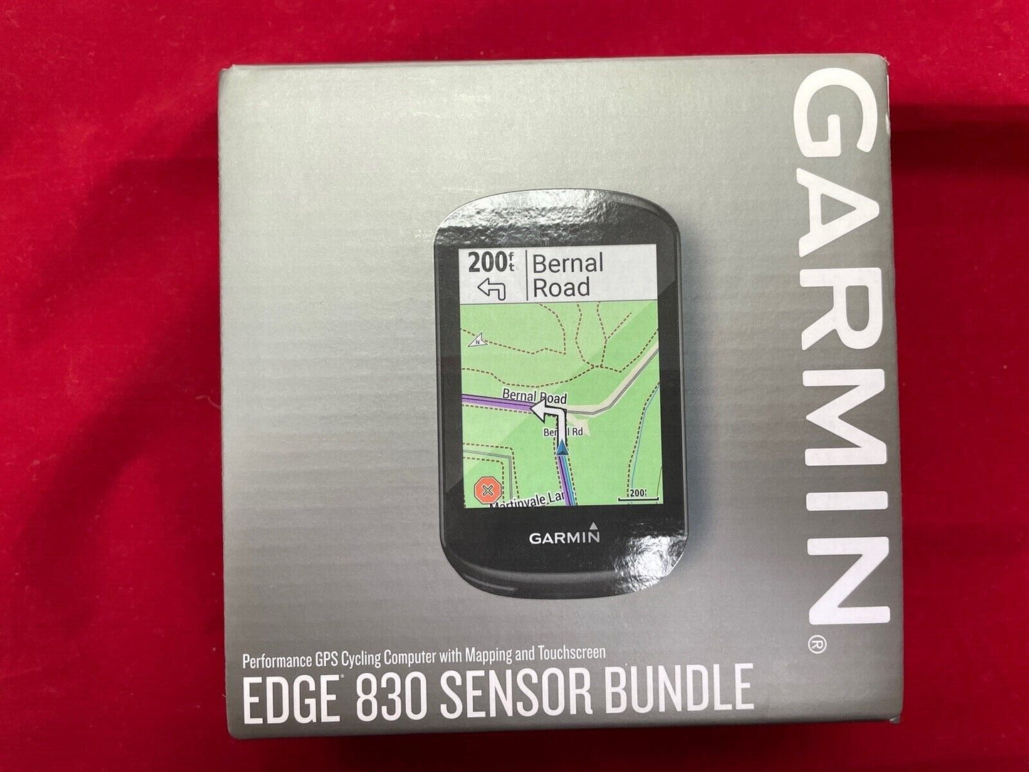 Garmin 010-02061-11 Bike Computer - Black - Sensor Bundle