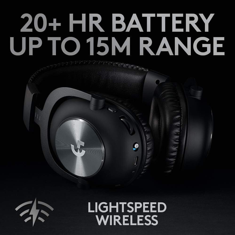 Logitech Pro X Wireless Gaming Headset - Black