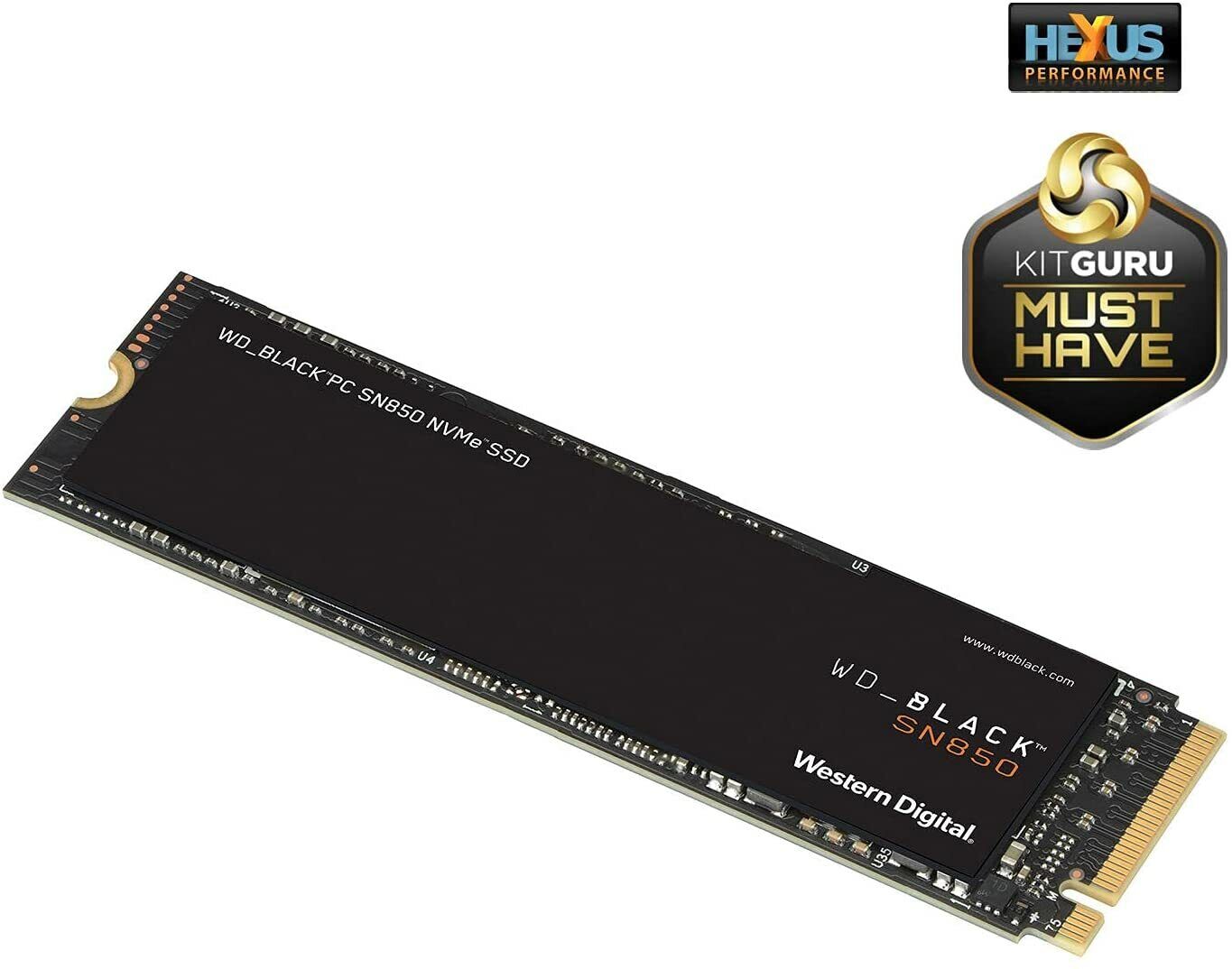 Western Digital Black SN850 500GB M.2 NVMe Internal SSD (WDS500G1X0E-00AFY0)