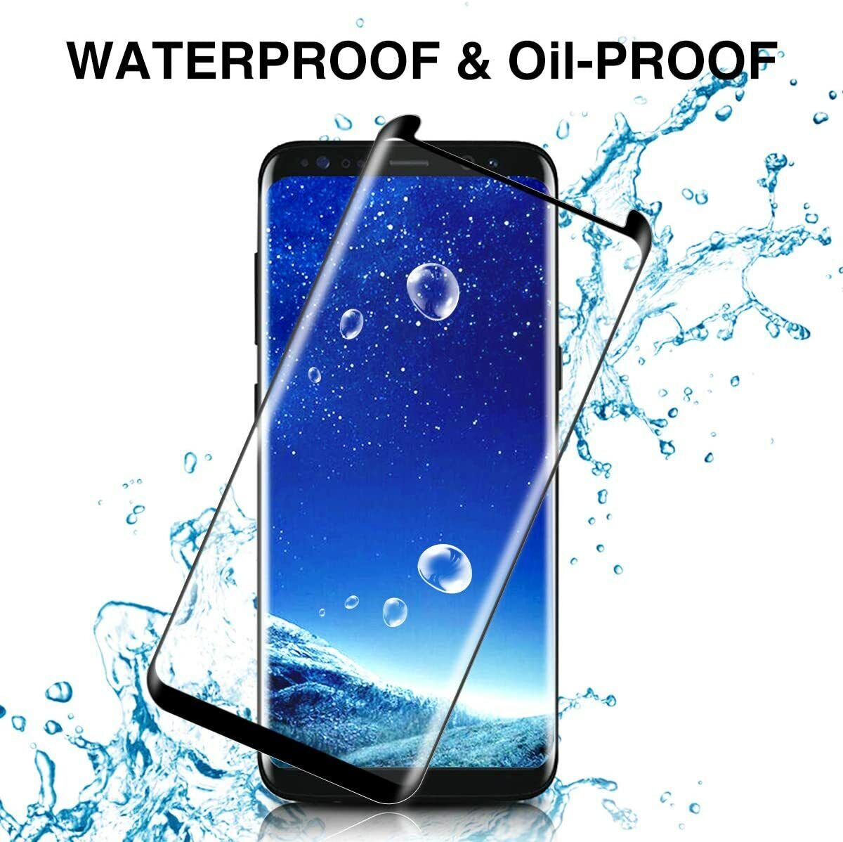 Gmark S8 Plus Screen Protector Glass (2 Pack) (Alignment Frame Tool) Galaxy S9+