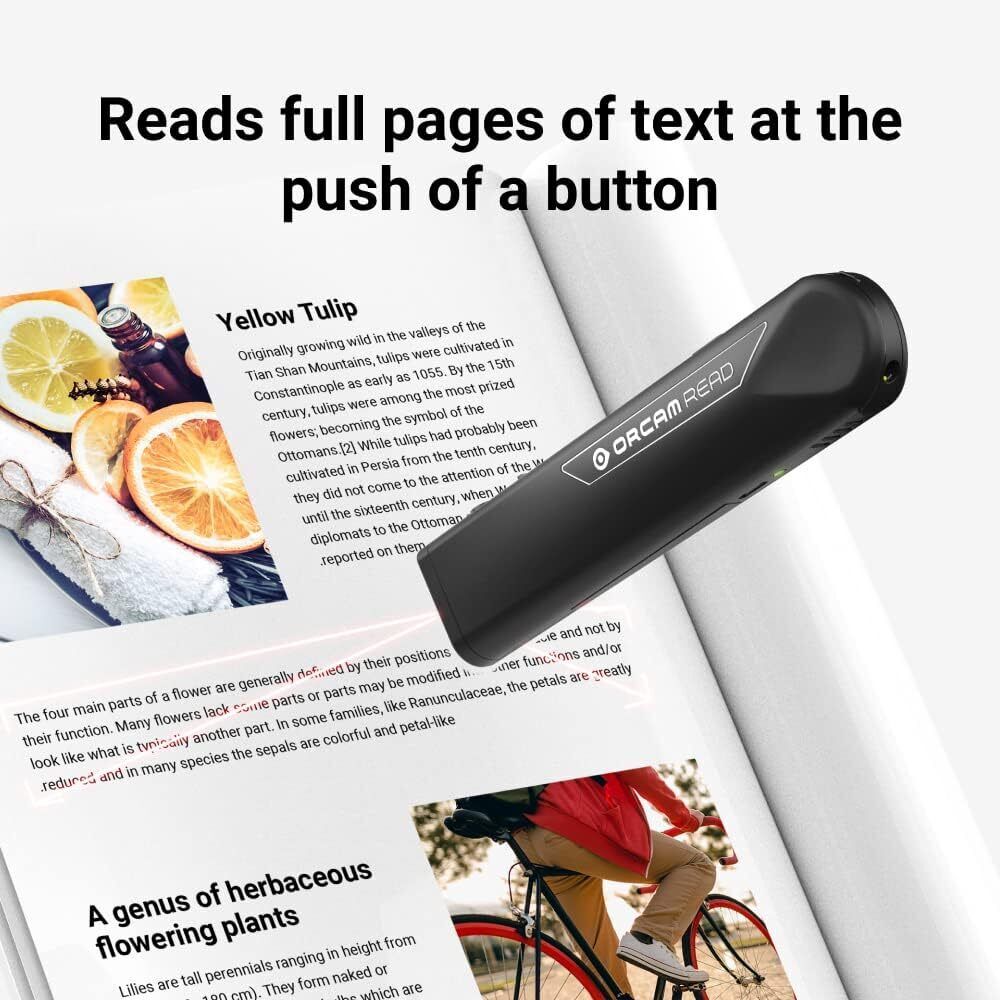 OrCam Read Smart - Artificial Intelligence (AI) Assistive Reader