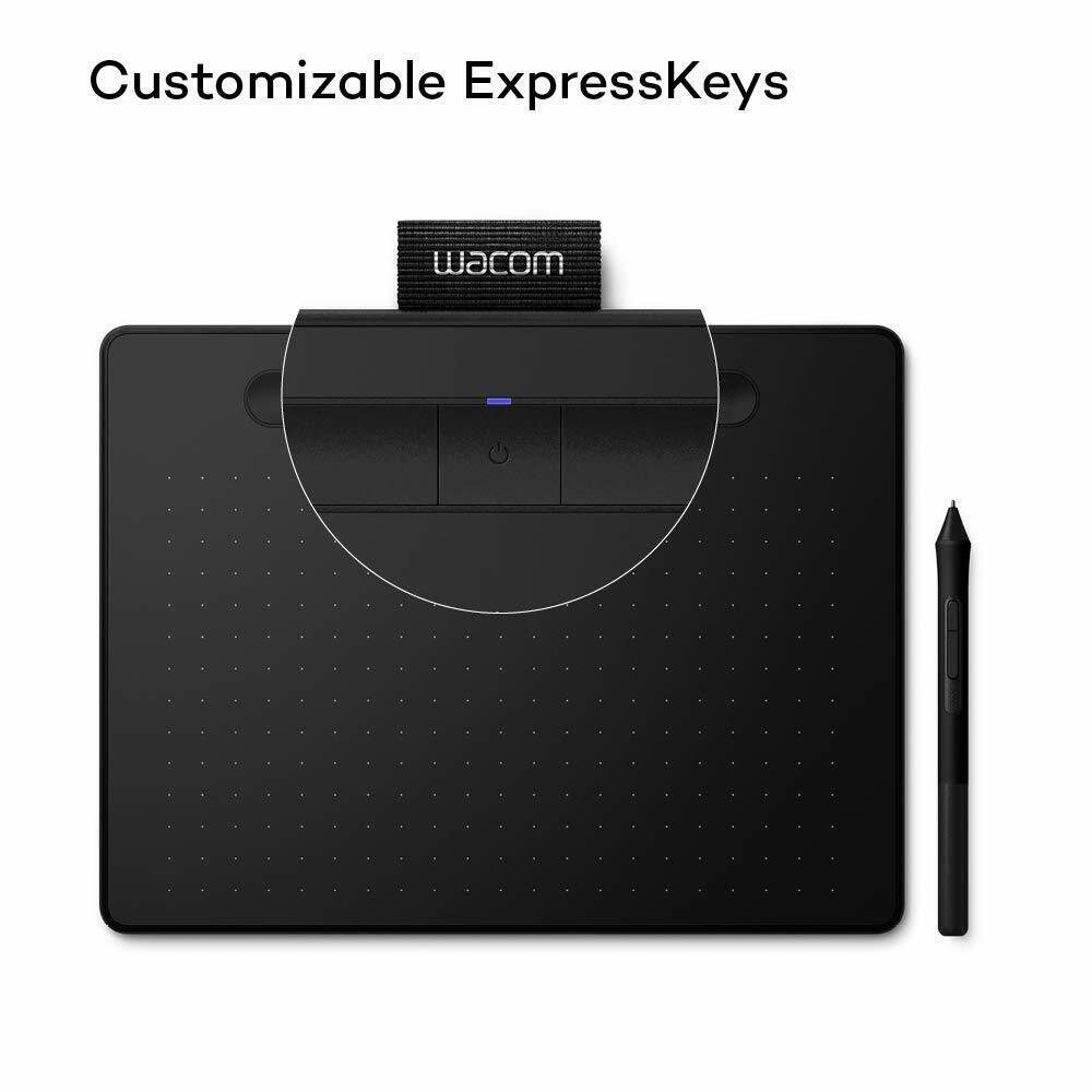 Wacom Intuos CTL-6100WL Medium Bluetooth Graphics Pen Tablet - Black
