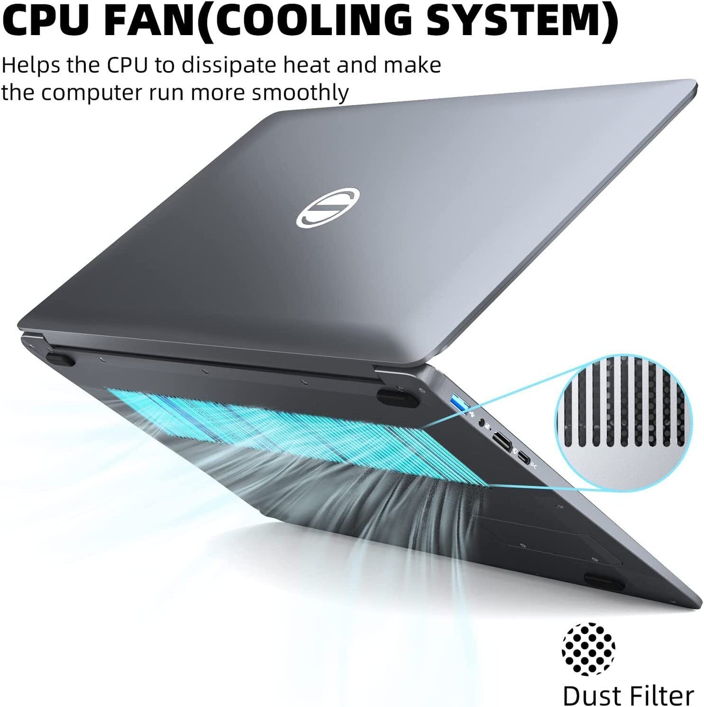 SGIN 15.6" FHD Laptop Intel Celeron N5095 12GB DDR4 512GB SSD WIN 11