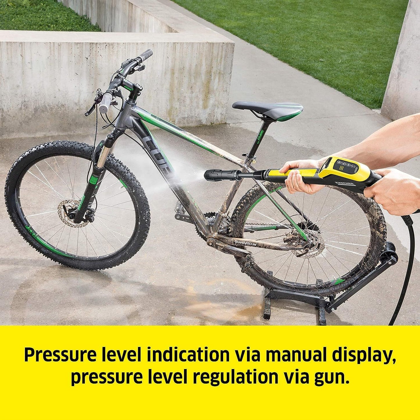 Kärcher K5 Power Control Pressure Washer - Black/Yellow