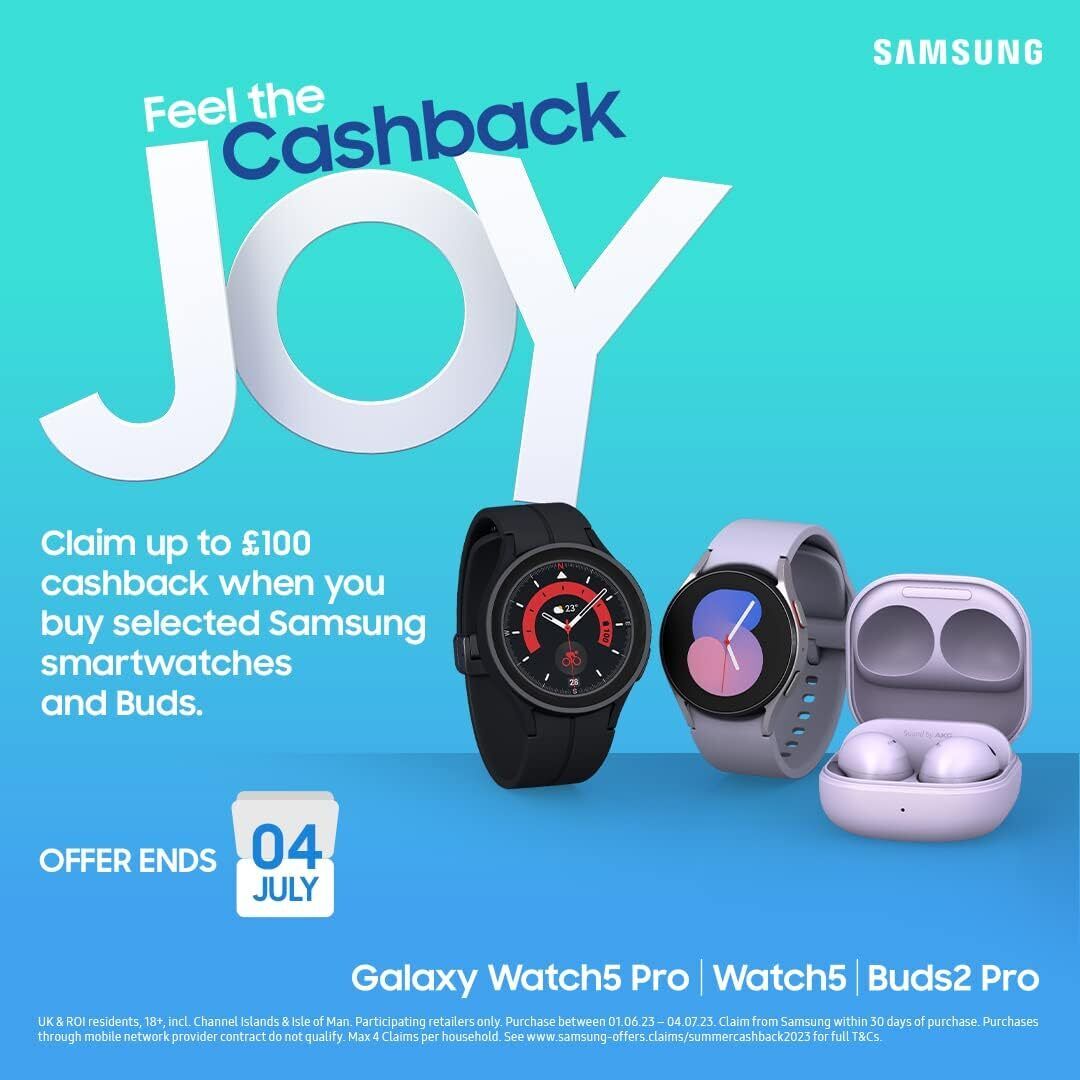 Samsung Galaxy Watch5 40mm Bluetooth Smart Watch, Graphite