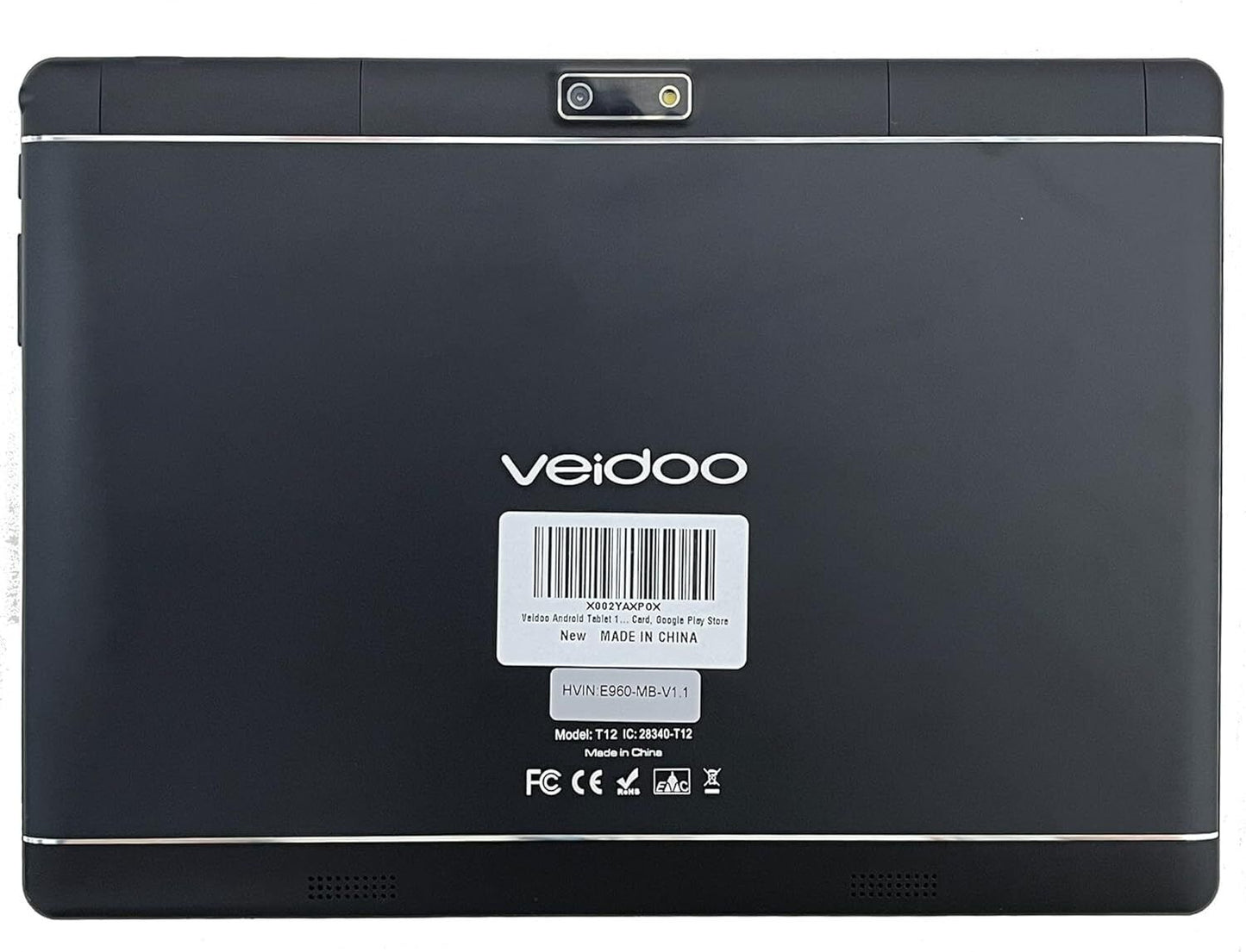 Veidoo Android Tablet 10 inch, 2 GB RAM 32 GB Tablets 10.1 IPS Touch Screen Quad