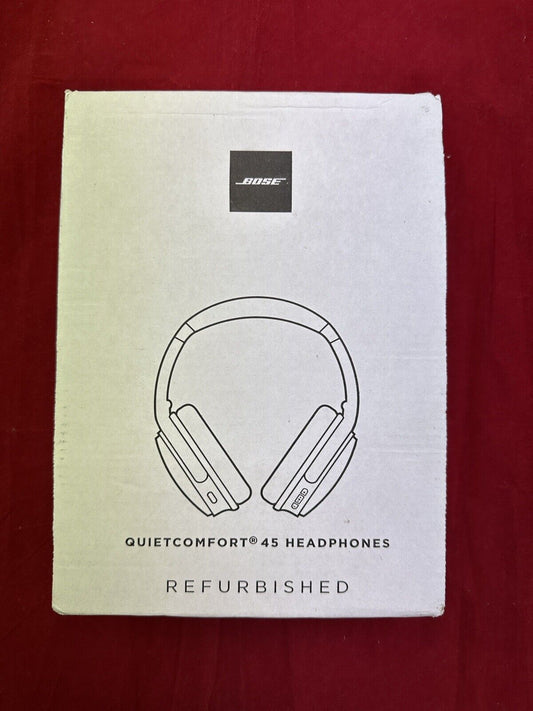 Bose QuietComfort 45 Bluetooth wireless noise cancelling headphones Black