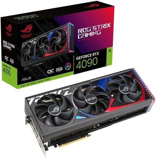 ASUS ROG Strix GeForce RTX 4090 24GB OC Graphics Card