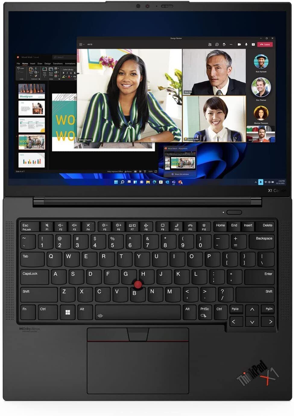Lenovo ThinkPad X1 Carbon Gen 10, 14" WUXGA Touch i7-1255U, 16GB Ram, 2TB SSD