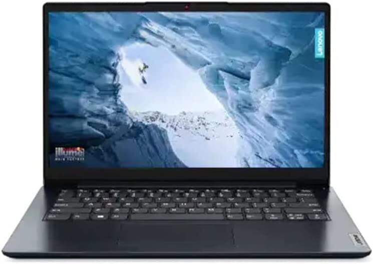Lenovo IdeaPad 1i Laptop Intel Pentium Silver N5030 4GB 128GB SSD 14" FHD W11 S