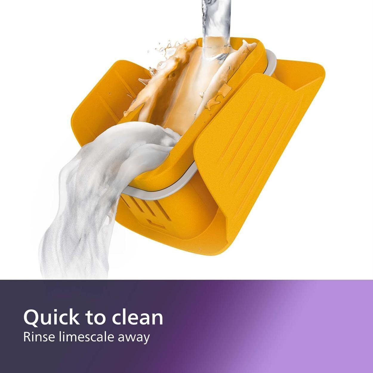 Philips Azur GC4567/86 Steam Iron with 250g Steam Boost 2600 W and Steamglide...