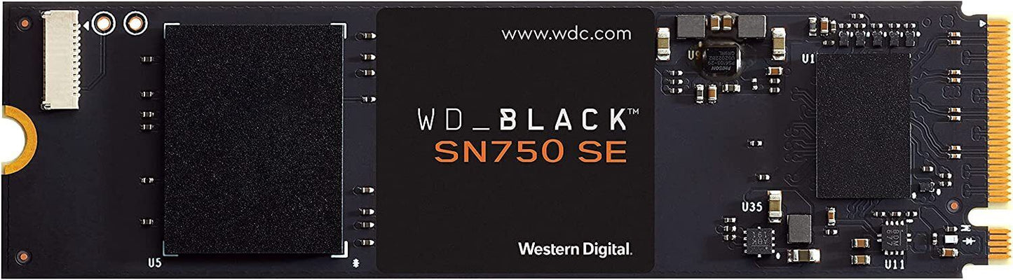 WD_BLACK SN750 SE 1TB M.2 NVMe Internal SSD (WDS100T1B0E-00B3V0)