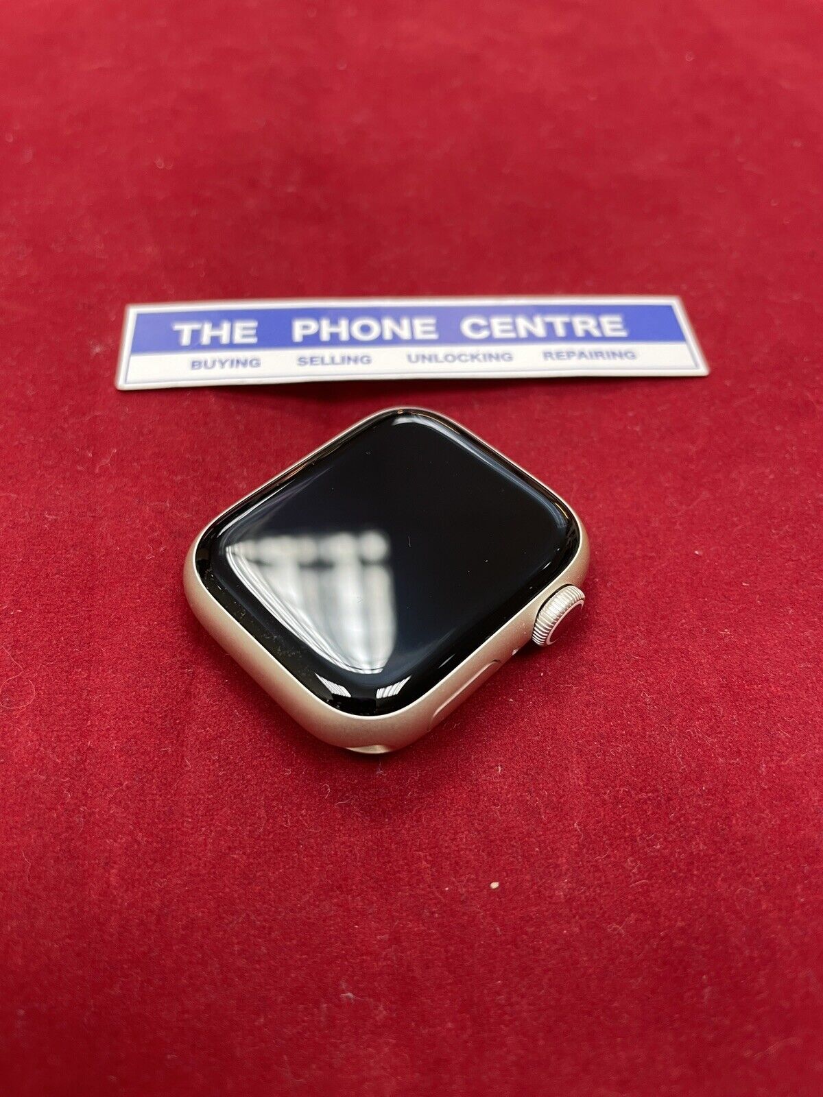 Apple Watch Series 8 GPS 41 MM Starlight Aluminum Case 100% Battery