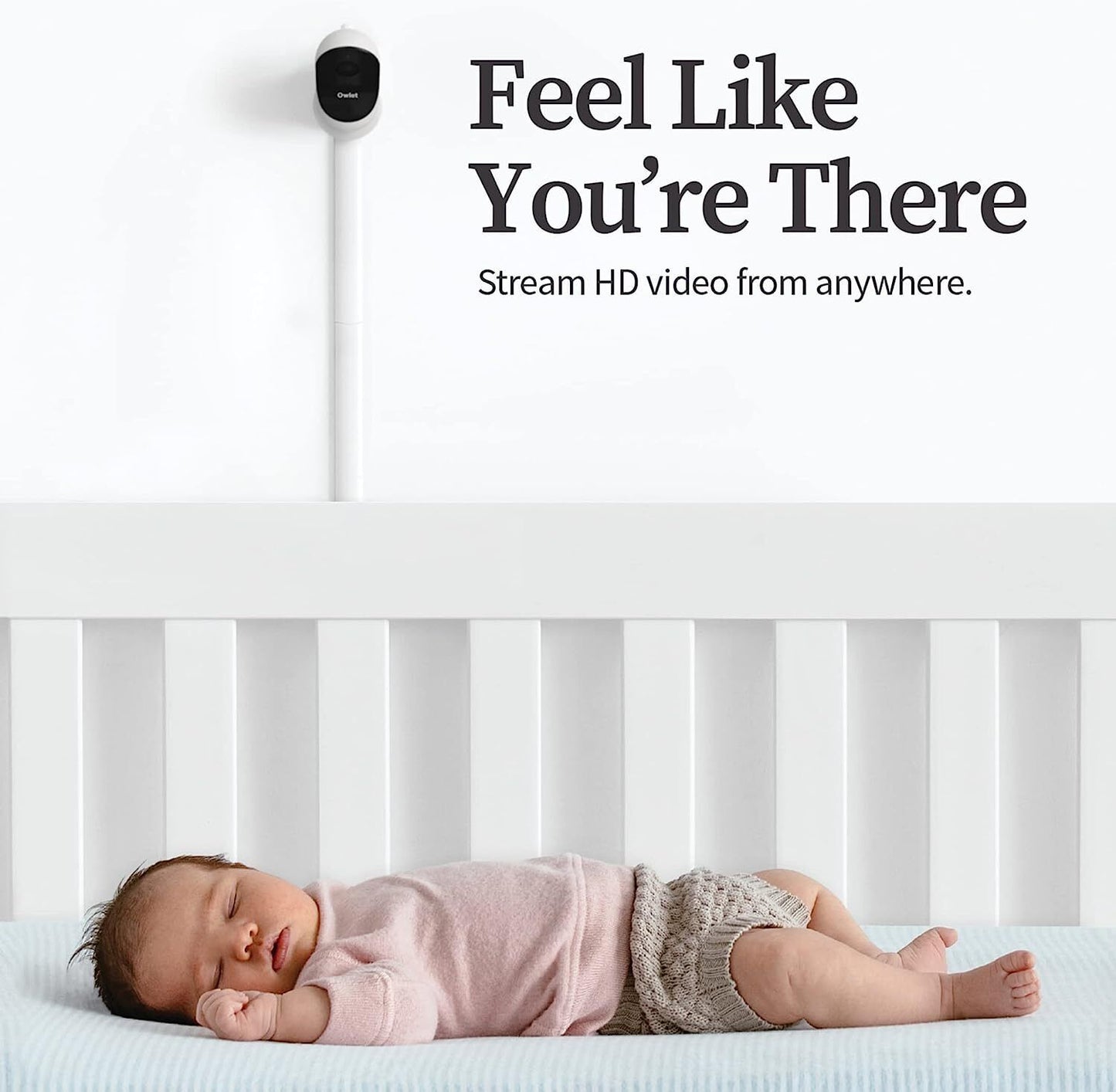 Owlet Cam 2 Baby Monitor with Camera and Audio - HD Video